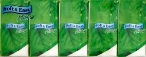 Soft & Easy chusteczki higieniczne miętowe 10 x 10 szt.