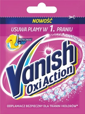 Vanish Oxi Action Odplamiacz do tkanin w proszku 30 g