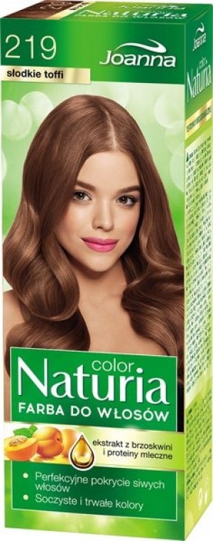 Joanna Naturia farba do włosów 219 słodkie toffi