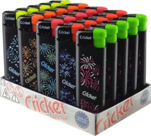 Zapalniczka piezoelektryczna Cricket ED-4 Notes 25 szt