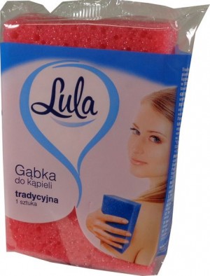 Lula gąbka do kąpieli tradycyjna 1 szt
