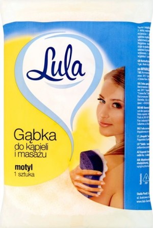 Lula gąbka do kąpieli i masażu motyl 1 szt