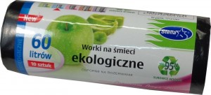 Stella worki na śmieci 60 l ekologiczne 10 szt.