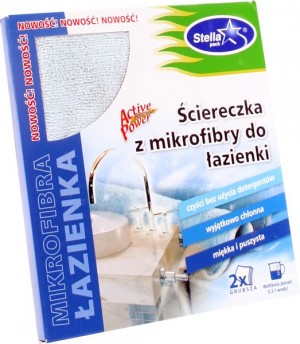 Stella ściereczka z mikrofibry do łazienki 35 x 35 cm 1 szt.