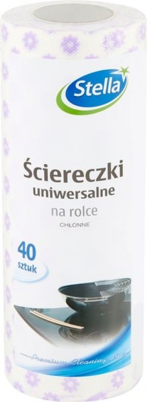 Stella ściereczki uniwersalne na rolce 40 szt.