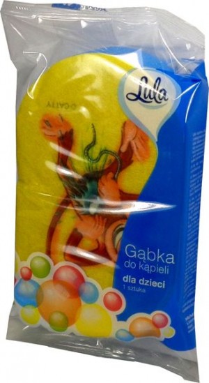 Lula gąbka do kąpieli dla dzieci 1 szt