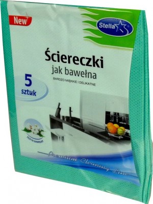 Stella Pack ściereczki jak bawełna 5 sztuk