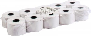 Rolki kasowe termoczułe 28 mm x 25 mb 10 szt.