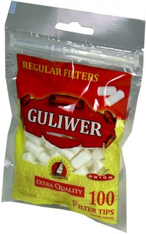 Filtry papierosowe Guliwer Regular 100 szt