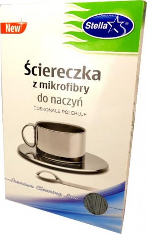 Stella ściereczka mikrofibry do naczyń 1 szt.
