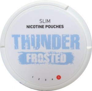 Thunder Frosted Slim woreczki z nikotyną (snus bez tytoniu) intensywność 5 21 szt