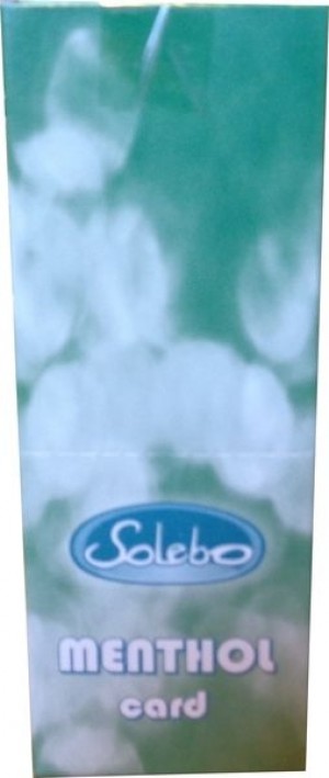 Karta aromatyzująca Solebo Menthol do papierosów tytońu