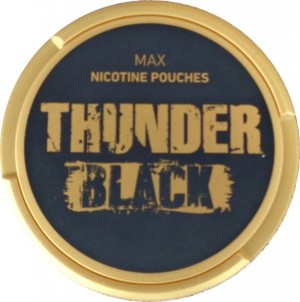 Thunder Black woreczki z nikotyną (snus bez tytoniu) 20 szt