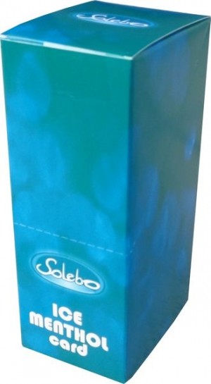 Karta aromatyzująca Solebo Ice Menthol do papierosów tytoniu 25 sztuk