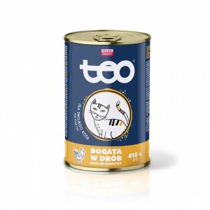 Teo karma dla kota drób puszka 415 g